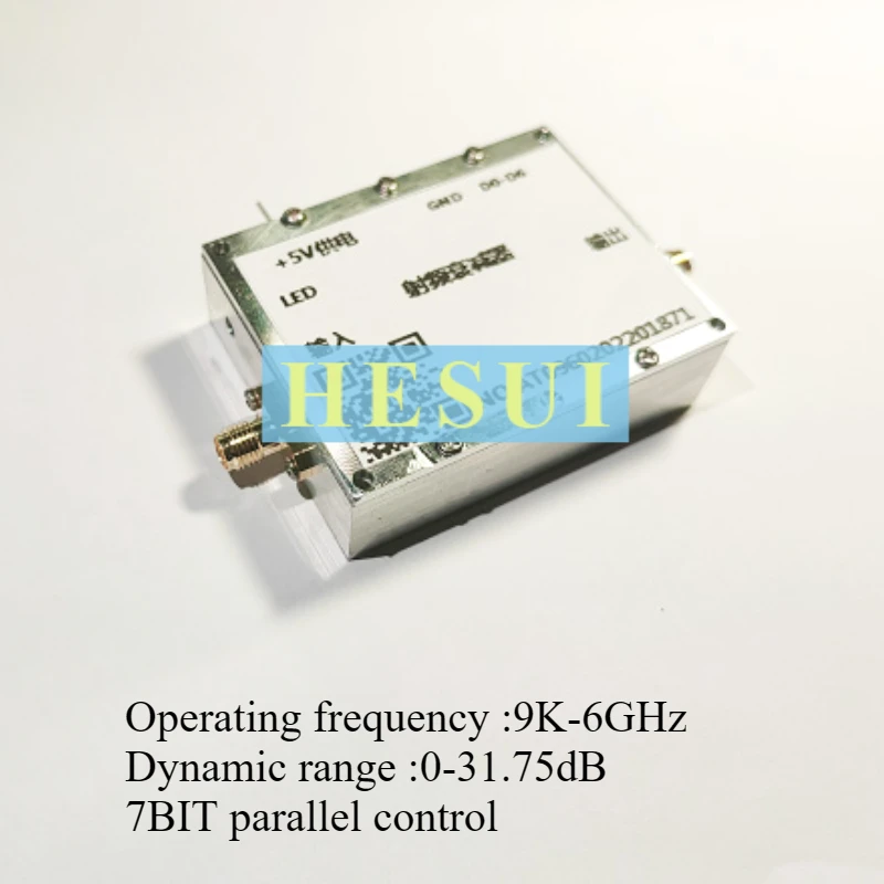 

9K-6G радиочастотный запрограммированный цифровой широкополосный аттенюатор с числовым управлением