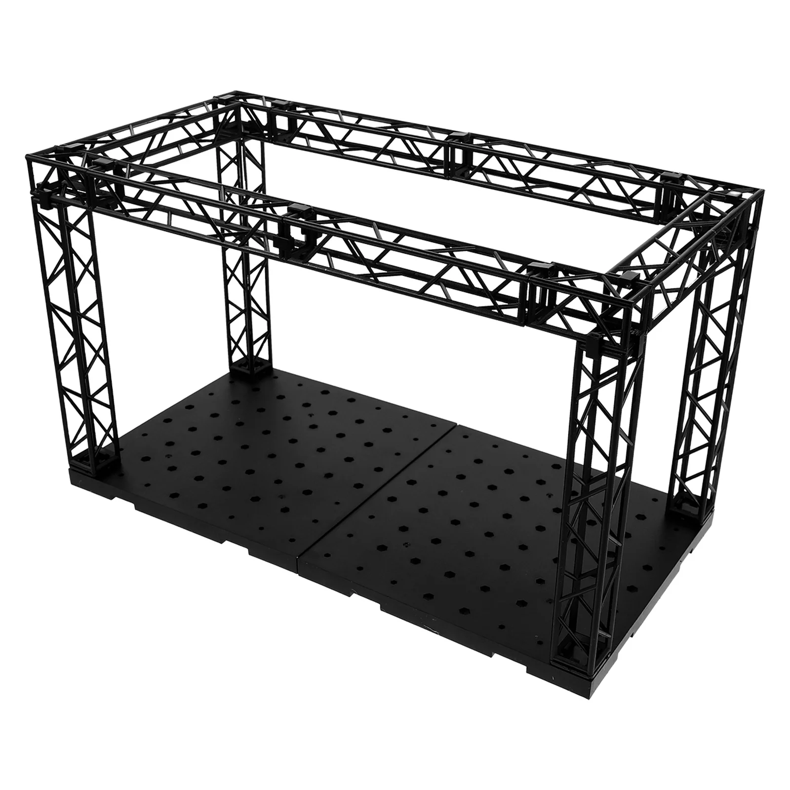

Handheld Display Stage For Action Figures Modular Desktop Storage Box With Flexible Assembly, Showcase Cabinet For
