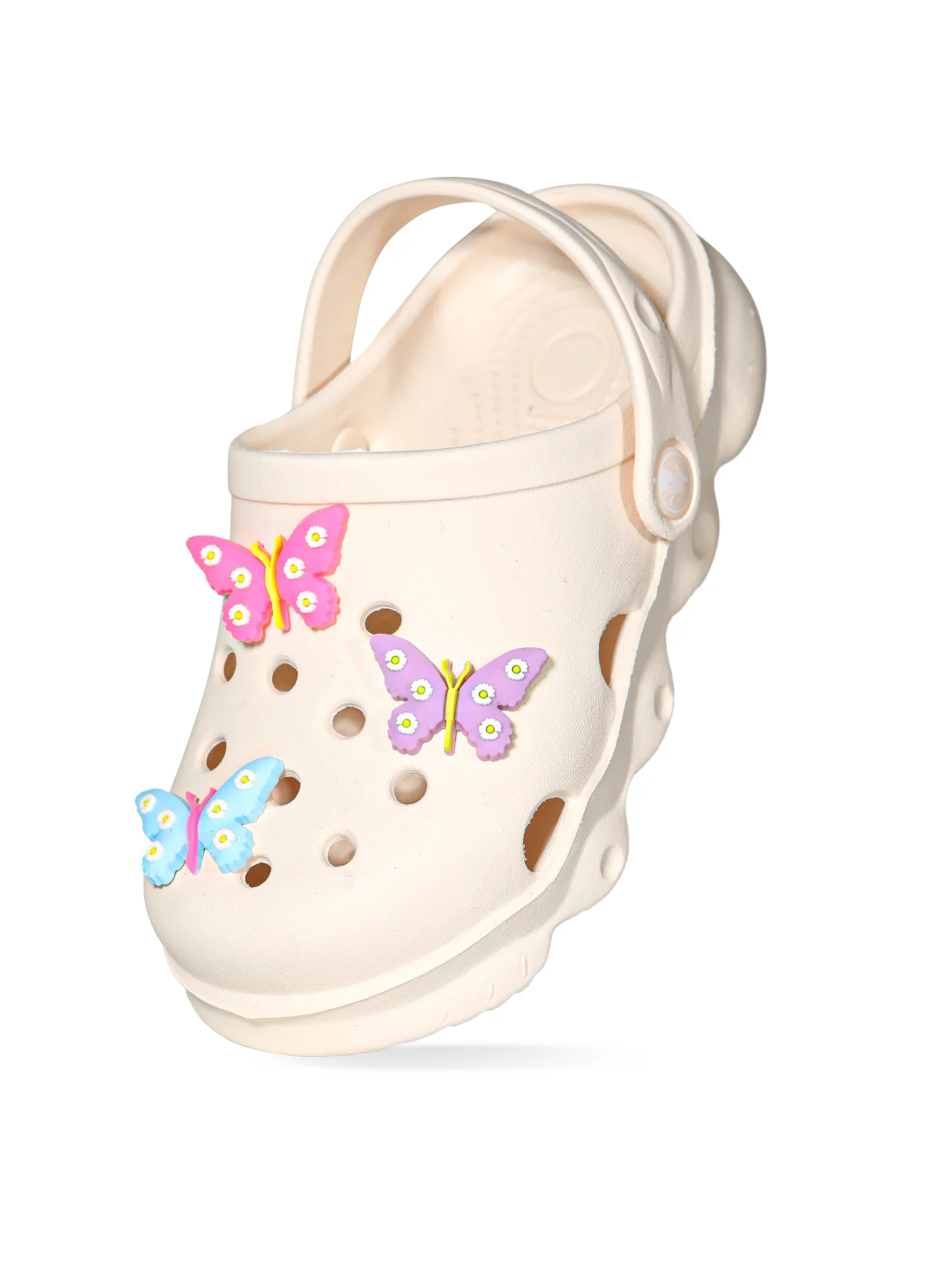 Kinder-Clogs, Leichte EVA-Gartenschuhe, Wasserdichte Rutschfeste Sandalen, Bequeme Slip-On Schuhe für Drinnen und Draußen 1214 – Detail 3