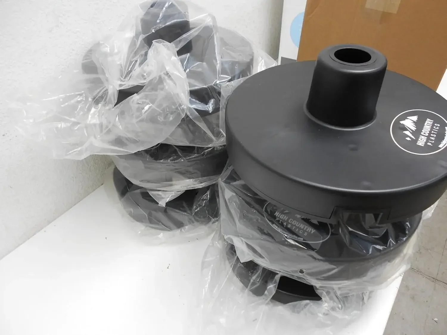Authenticity guarantee.PB-6 Pole Bending Bases, Set of 6, Black