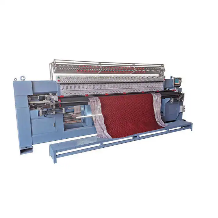 Macchina automatica per quilting e ricamo di fabbrica industriale di computer per tessuti domestici