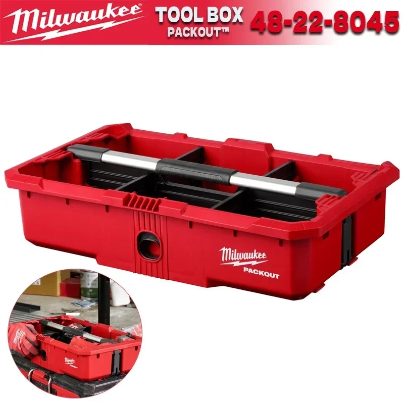 Imagem -02 - Milwaukee 48228442 48-229445 Packout Caixa de Ferramentas Peças Armazenamento de Ferramentas Elétricas Milwaukee Acessórios para Ferramentas Elétricas 48-22-8435 48-22-8410