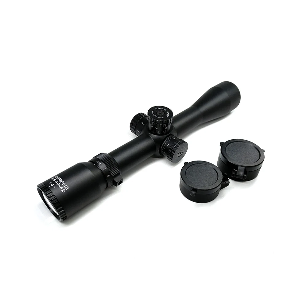 Hot Sale 3.5-10X42 FFP Optics Scope Mini Red Green Dot Sight Scope for Hunting Shooting