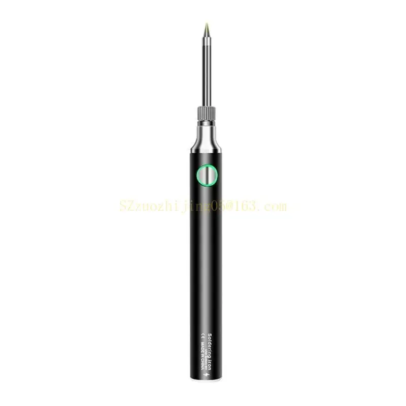 

Wireless Soldering Iron Welding Repair Tool Rechargeable LED Light Adjustable Temperature 330-450℃ Fast Heating best sale