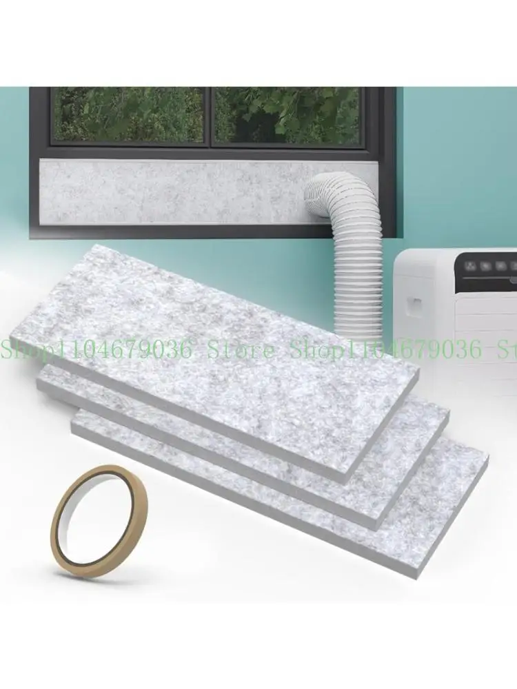 

652F Double Sided Thermal Panel Set Of 3 For Window Cooling System Insulation And Noise Control