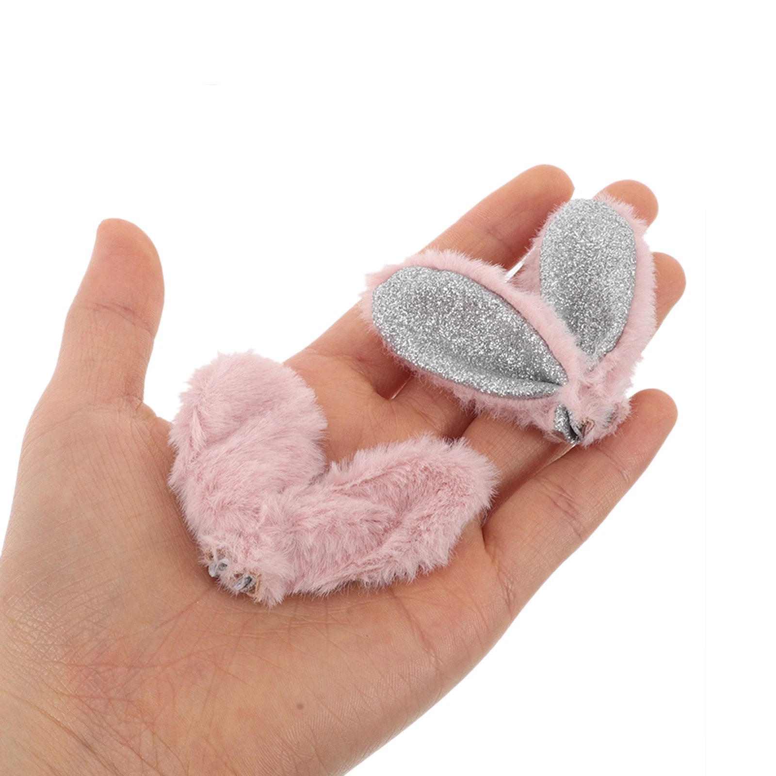 

10 Pcs Accessories Rabbit Ears Headb Clips Kawaii Diy Hair Clips Accessories Girls Hair Decor DIY Supplies