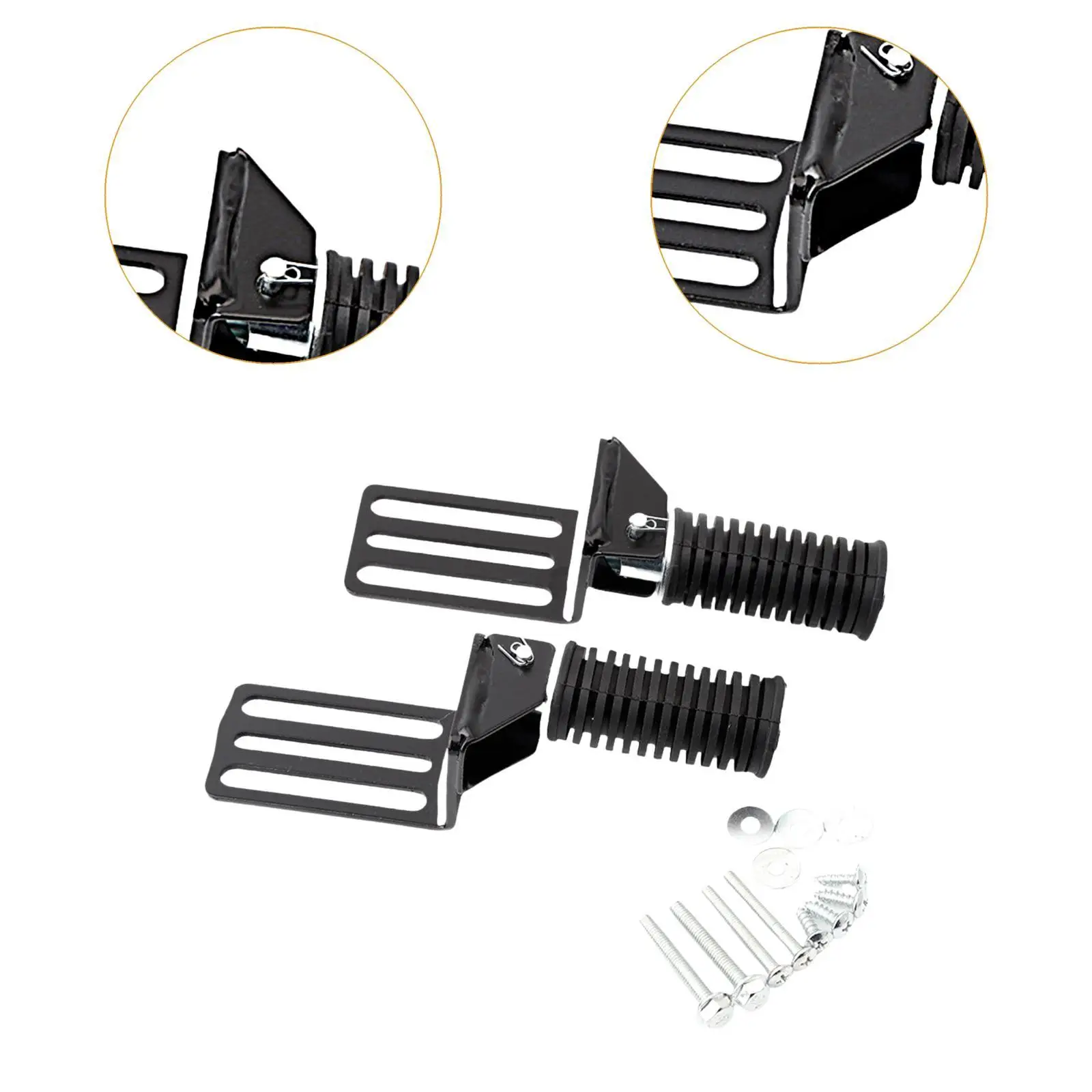 دراجة كهربائية دواسة القدم مساند القدم الدراجات الملحقات ل سكوتر كهربائي دراجة هوائية جبلية دراجة نارية E الدراجة استبدال أجزاء #5