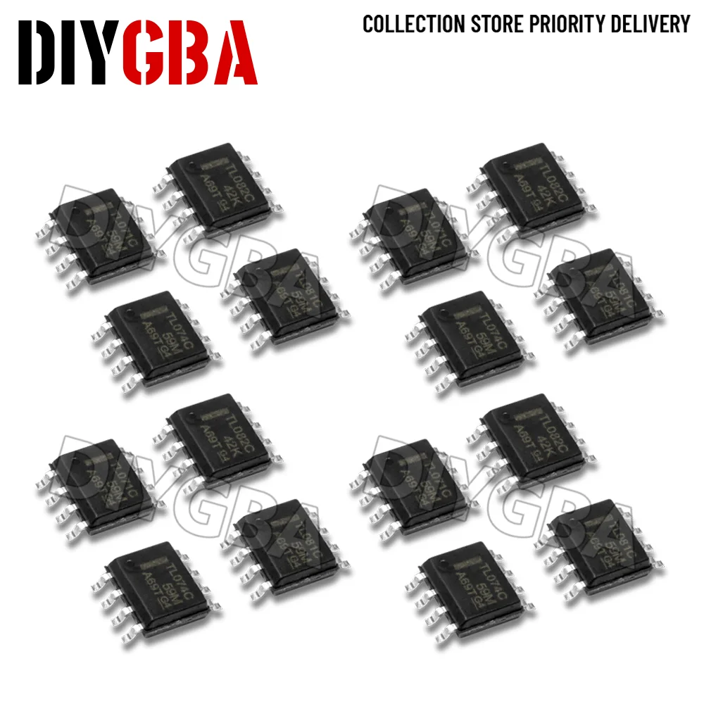 10PCS TL072CDR TL06…