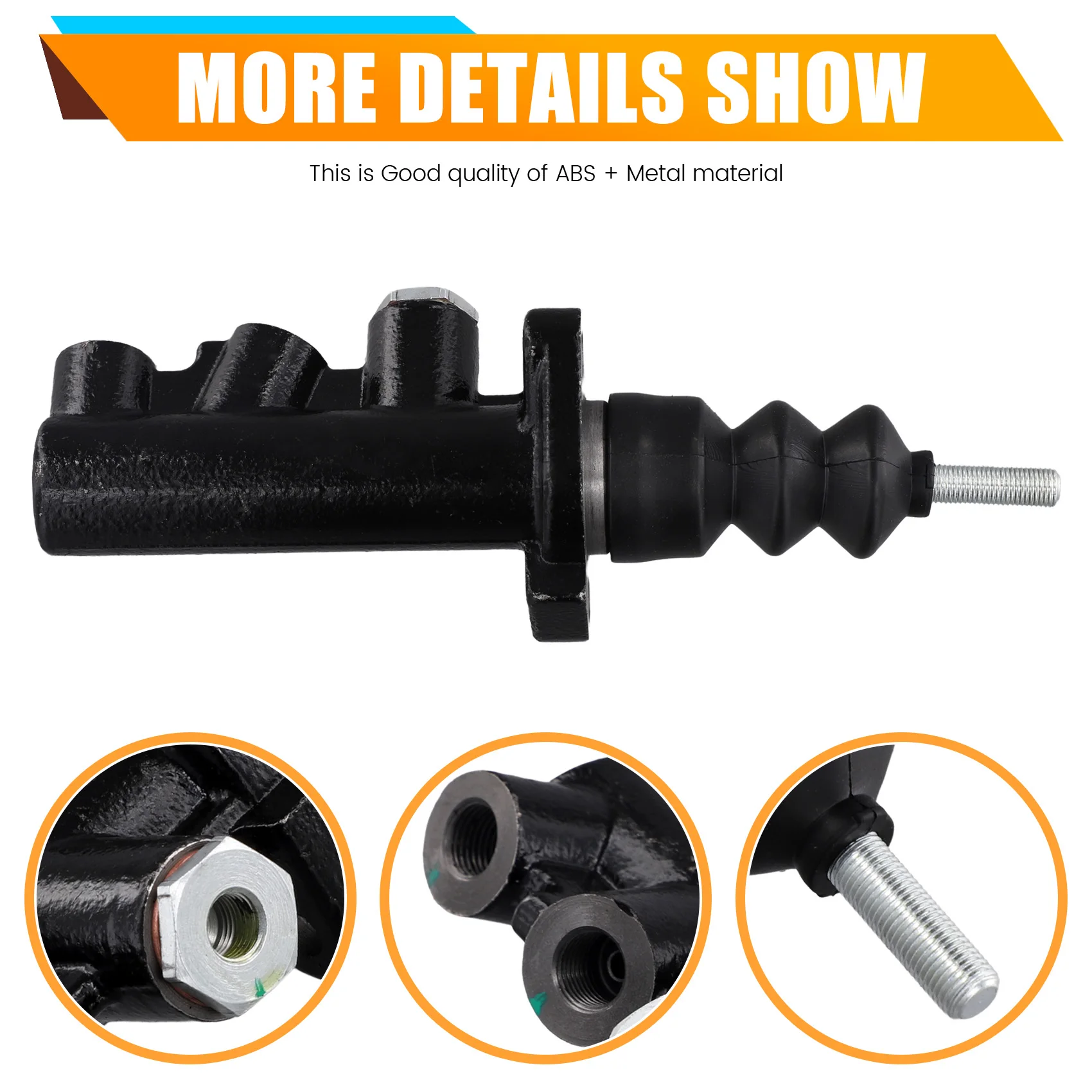 

D141779 Brake Master Cylinder For Case Backhoe Loader 570LXT 580K Super K 590 Turbo D136837 D13683