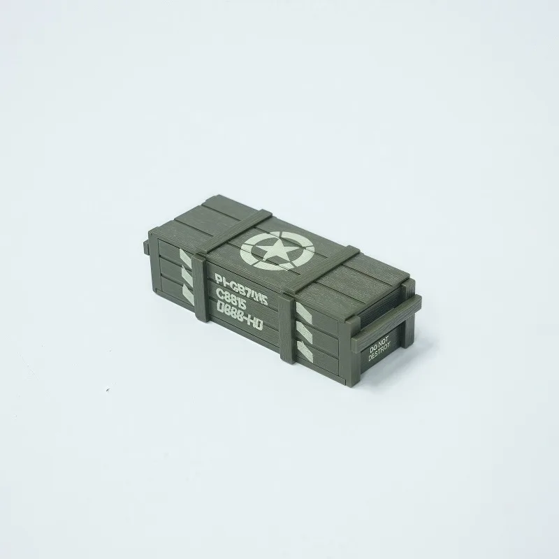 Peças de Reposição para Carro RC PJ-GB7015/C8815/D888-XD - Caixa de Munição Pequena para Upgrade do Willys Jeep