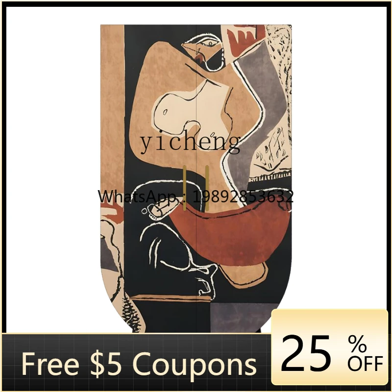 

ZZ Solid Wood Wardrobe Modern Minimalist Double Door Wardrobe Bedroom Removable Installation-Free Storage Locker