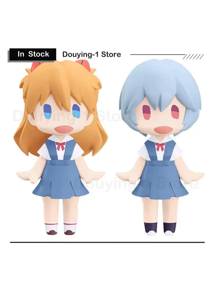 

In Stock Original GSC Hello！EVA REI Asuka Uniform Ver. Cute Figure Ornaments Anime Merchandise