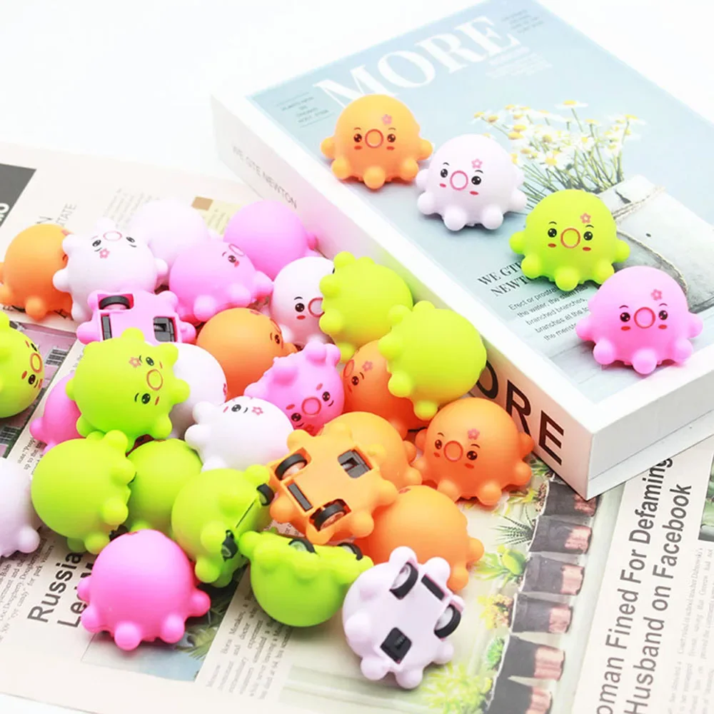 Cartoon Octopus Pull Back Car Party Favors for Kids, Birthday Party Gift Toy,  Pinata Fillers for Boys and Girls, 12 Pcs