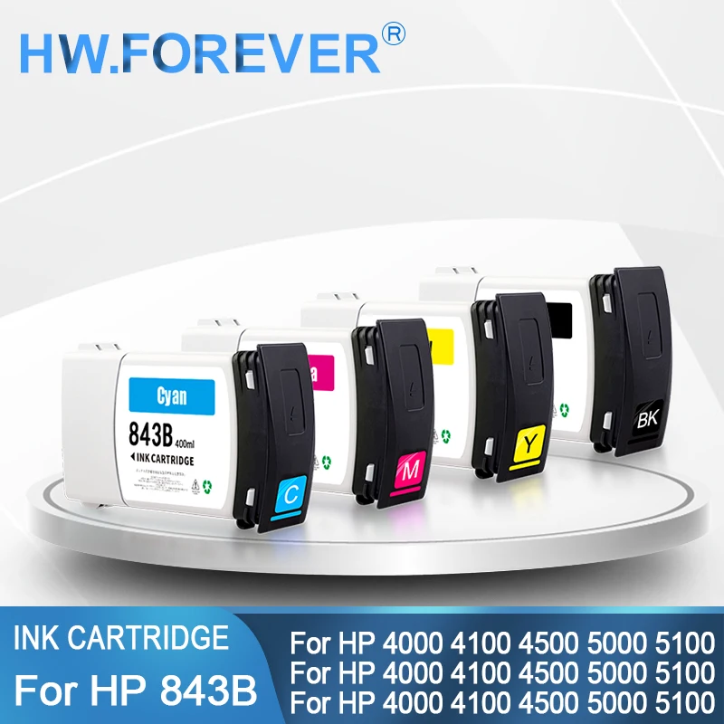 

Совместимый картридж для HP 843B для принтера HP PageWide XL 4000 4100 4500 5000 5100 с пигментными чернилами, стабильный чип, резервуар для чернил