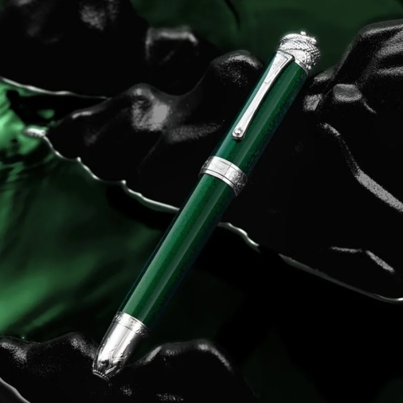 

Перьевая ручка A+ Hongdian N25 с поршневым пером EF/F, подарочная ручка для письма с ограниченным тиражом в виде змеи