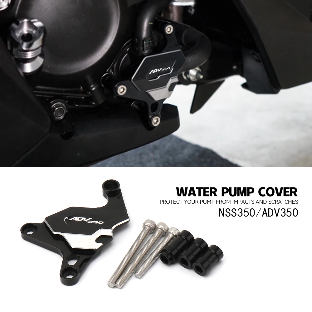 

New For HONDA ADV 350 ADV350 NSS 350 nss350 2022 2023 Water Pump Cover Guard Protector Accessories Aluminum