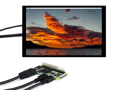 10.1EP-CAPLCD Waveshare 10.1inch High Resolution Capacitive Touch Display 1920x1200 Display IPS Display for Raspberry Pi 5 4B 3B