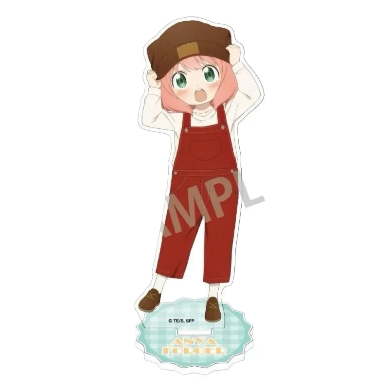 10cm/3.94in SPY FAMILY Ania Fashion Show Acrylic Stand Anime Peripheral High Quality Desktop Display Ornaments Fan Gift Girl Toy