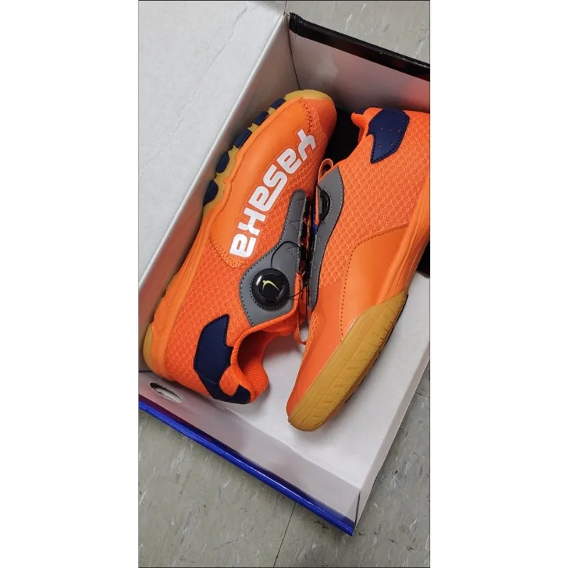 2026 Original Brand Professional Table Tennis Shoe Top Quality Indoor Court Shoe Designer Anti Slip Badminton Sport Shoe 36-45