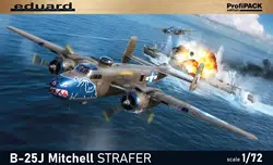 Eduard 7012 1/72 B-25J Mitchell Strafer ProfiPACK Model Kit