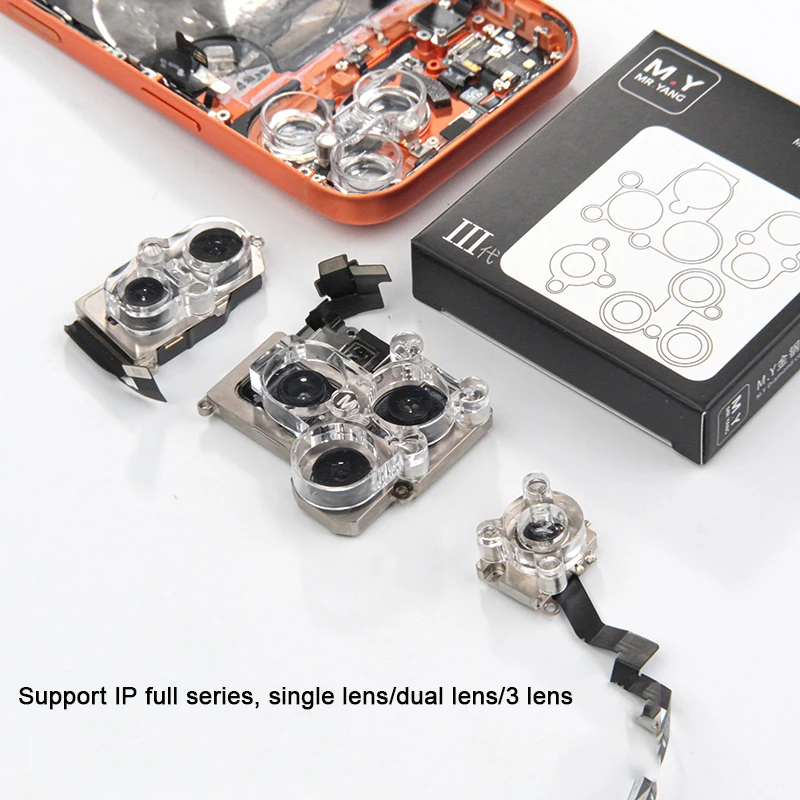 

YCS Camera Lens Cover Protector for Phone 6-17 Series Portable Anti Dust High Hardness Mobile Phone Camera Protection Tool