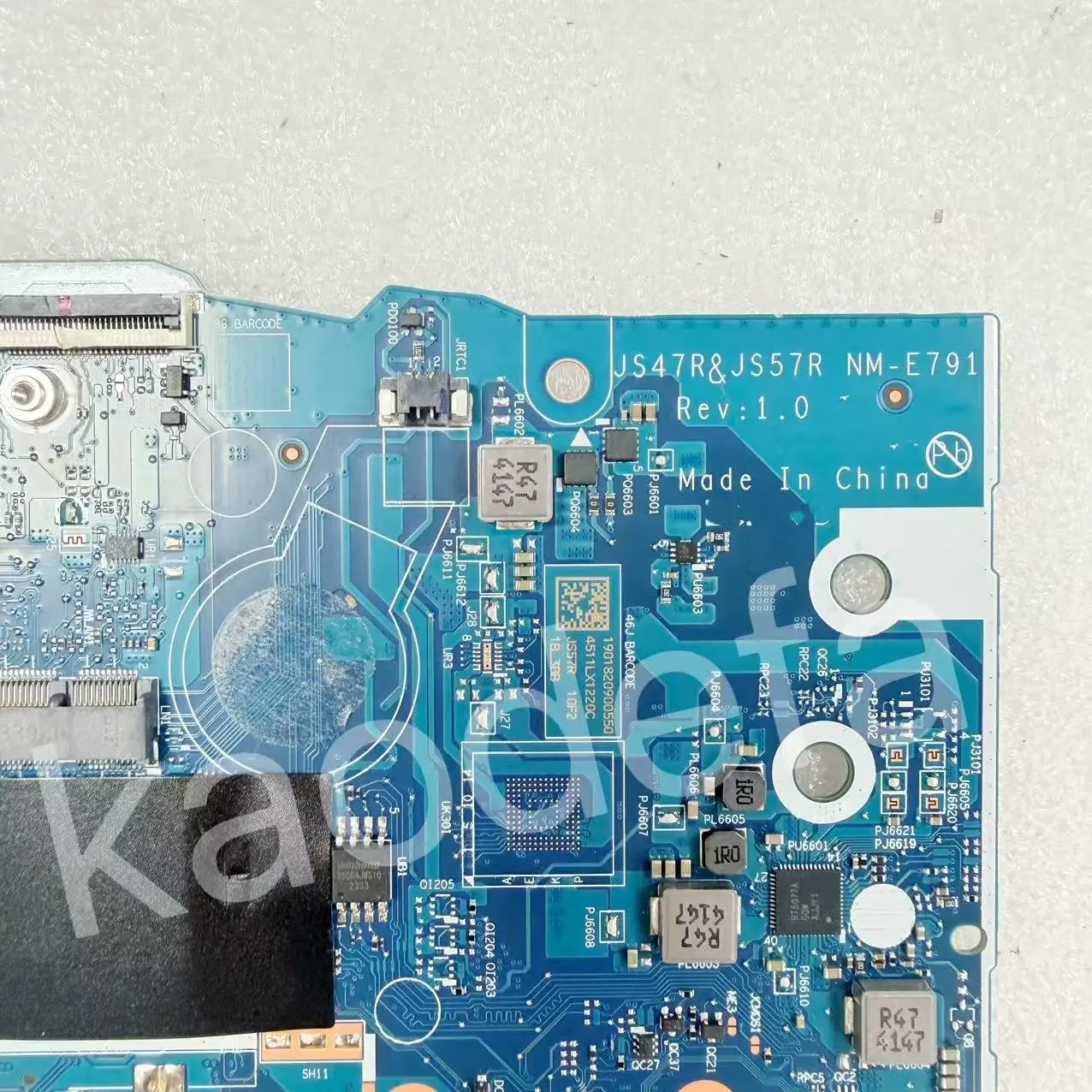 IdeaPad 1 15IGL7 노트북 마더보드용 NM-E791 메인보드 CPU: N4020U N5030U RAM:4G FRU: 5B21J09806 5B21J09802 100% 테스트 OK