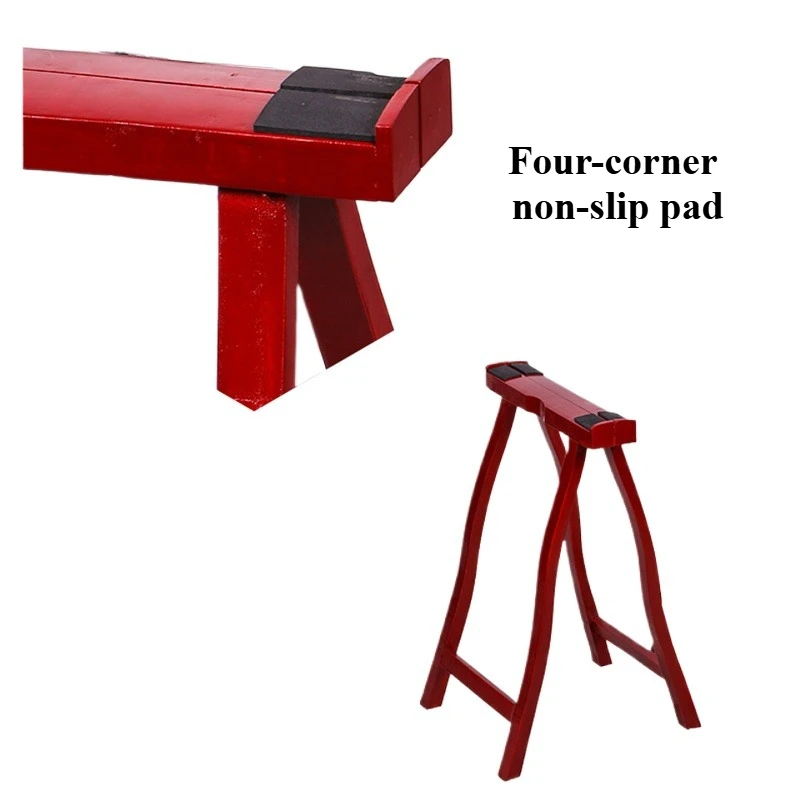 حامل عرض Guzheng العالمي على شكل حرف A حامل عرض Guzheng حامل ثابت من الخشب الصلب ملحقات الآلات الموسيقية