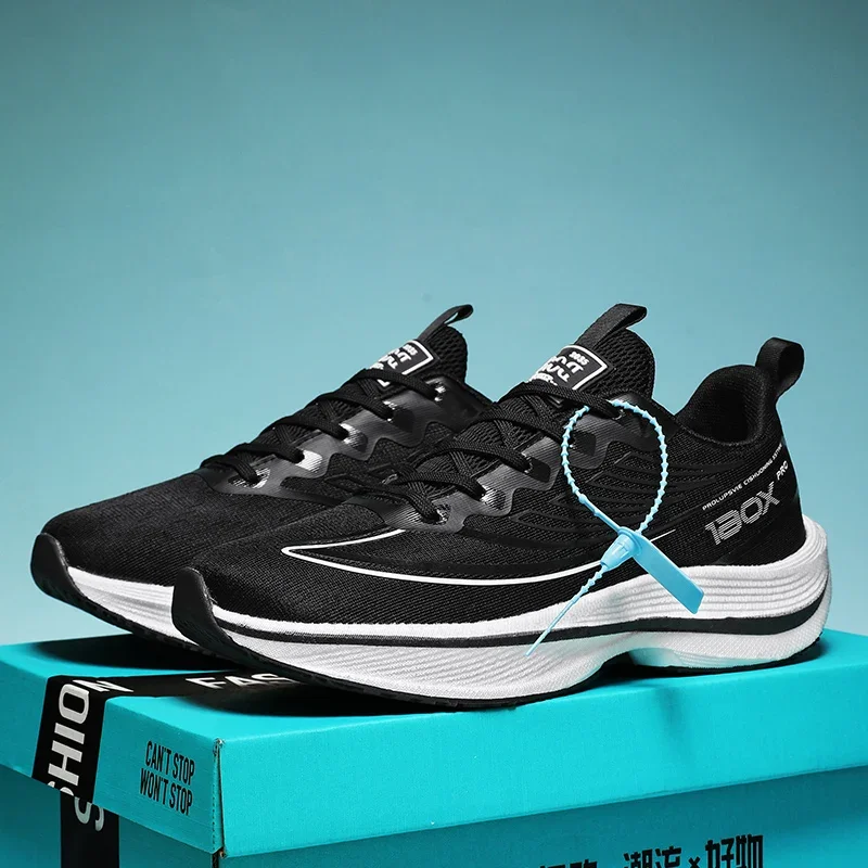 Scarpe sportive da uomo estive di vendita calde Tendenza da corsa Scarpe da allenamento comode Scarpe da corsa antiscivolo e resistenti all'usura per maratona