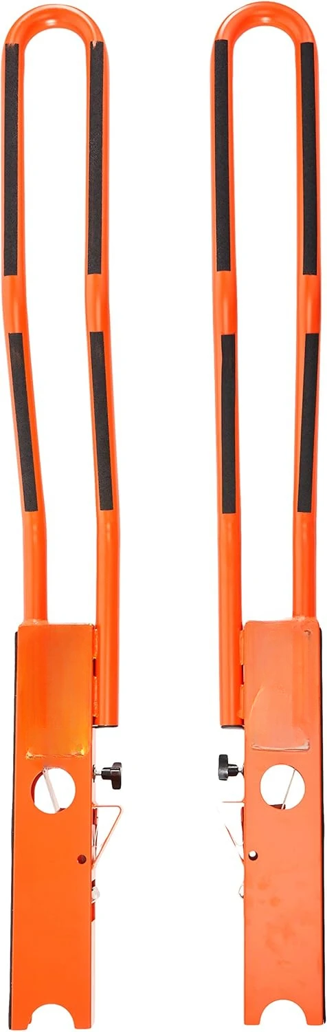 Ladder Extension System, Orange Ladder Stability Anchor Includes Strap, Black