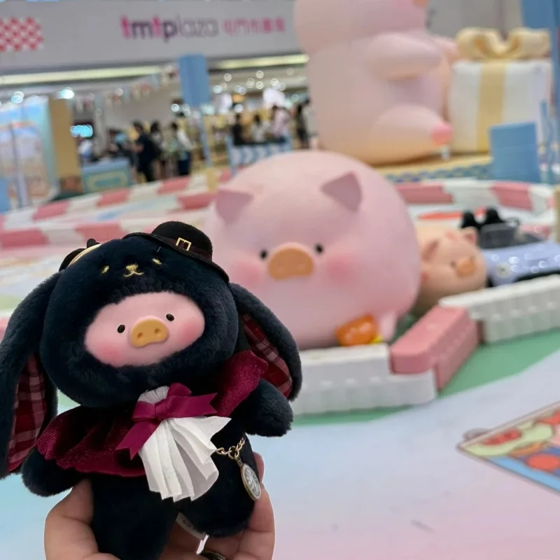 Figurka winylowa Lulu z serii Magician Bunny, urocza figurka świnki Lulu, zawieszka, zabawki, breloczek do kluczy z świnką, dekoracja, prezent