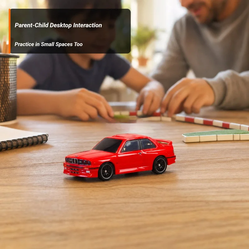 Hot HPI Nano TTR Simulation 1/64 1989 M3 Remote Control Drift Car 4WD Of Electric Racing Vehicle Model RC Cars Adult Toy