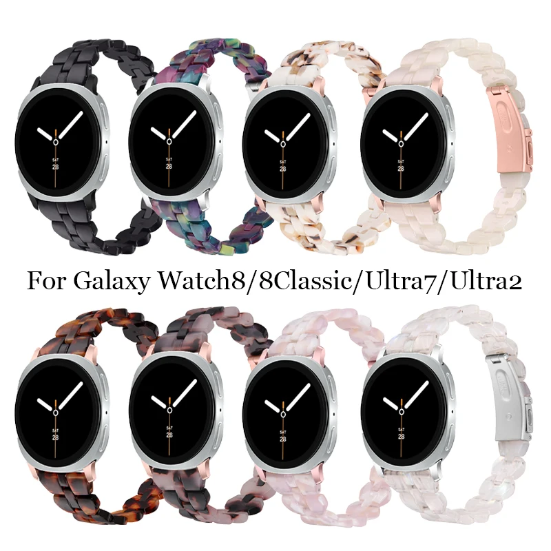 para-samsung-galaxy-watch-8-40mm-44mm-watch-8-classico-46mm-cinta-pulseira-de-resina-rombica-correa-para-galaxy-watch-7-ultra-47mm