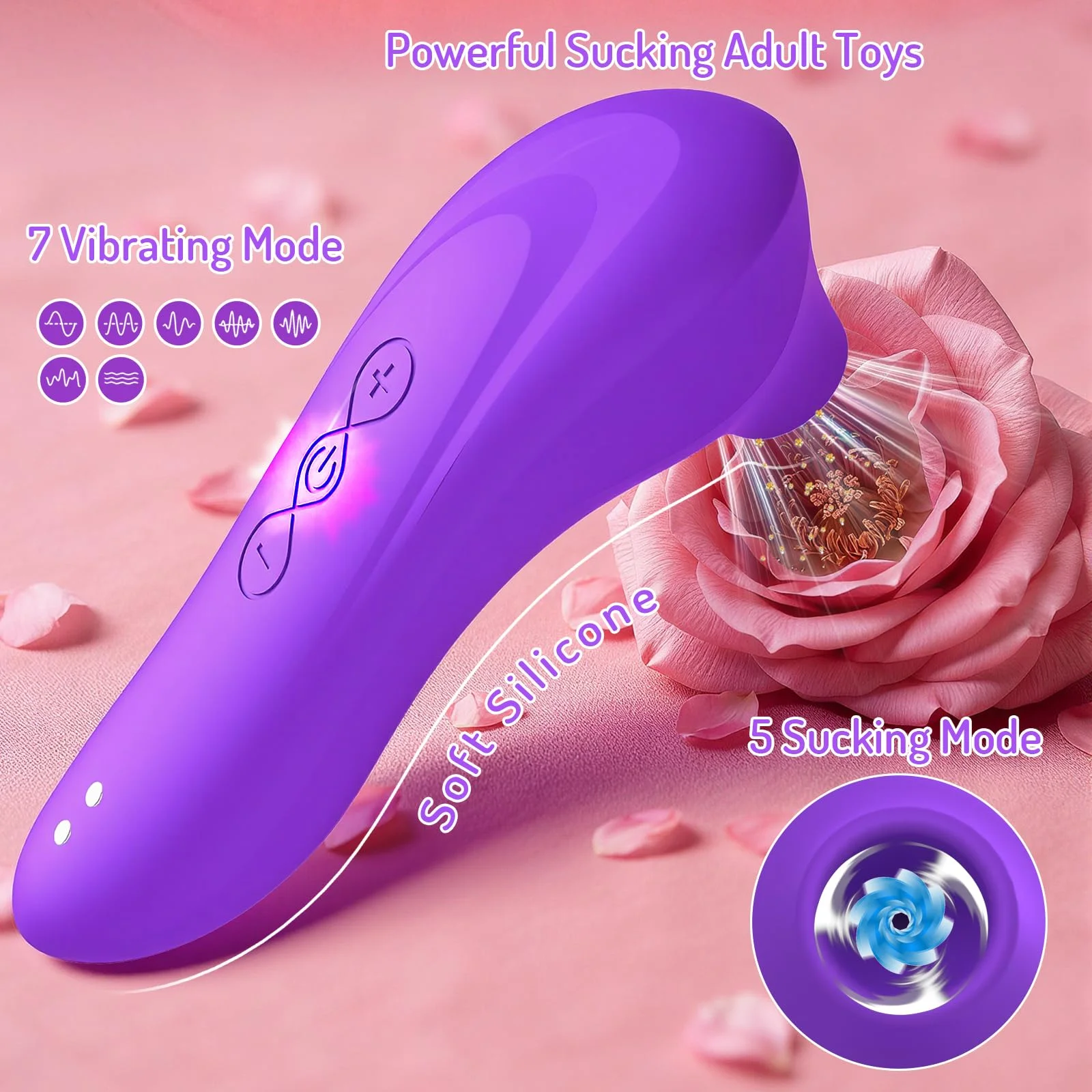 Woman Sex Clitoral Toy Mini G-spot Tongue Licking Sucking Vibrator Clitoris Sucker Pussy Dildo Fidget Toys Sex Toys for Girls 18