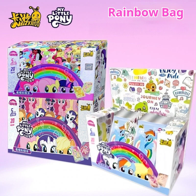 

KAYOU Genuine My Little Pony Card 40th Anniversary Limited Friendship Eternal Card Редкие карты SC SGR Игрушка в подарок Карта принцессы