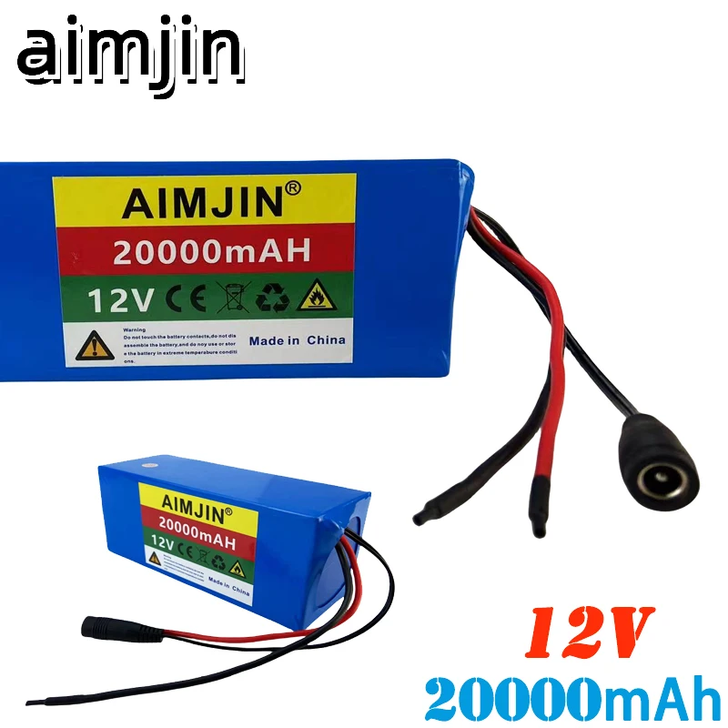 

3s8p 18650 battery pack 12v 20Ah 18650 lithium battery protection board 20000mAh for inverter miner's lamp+BMS