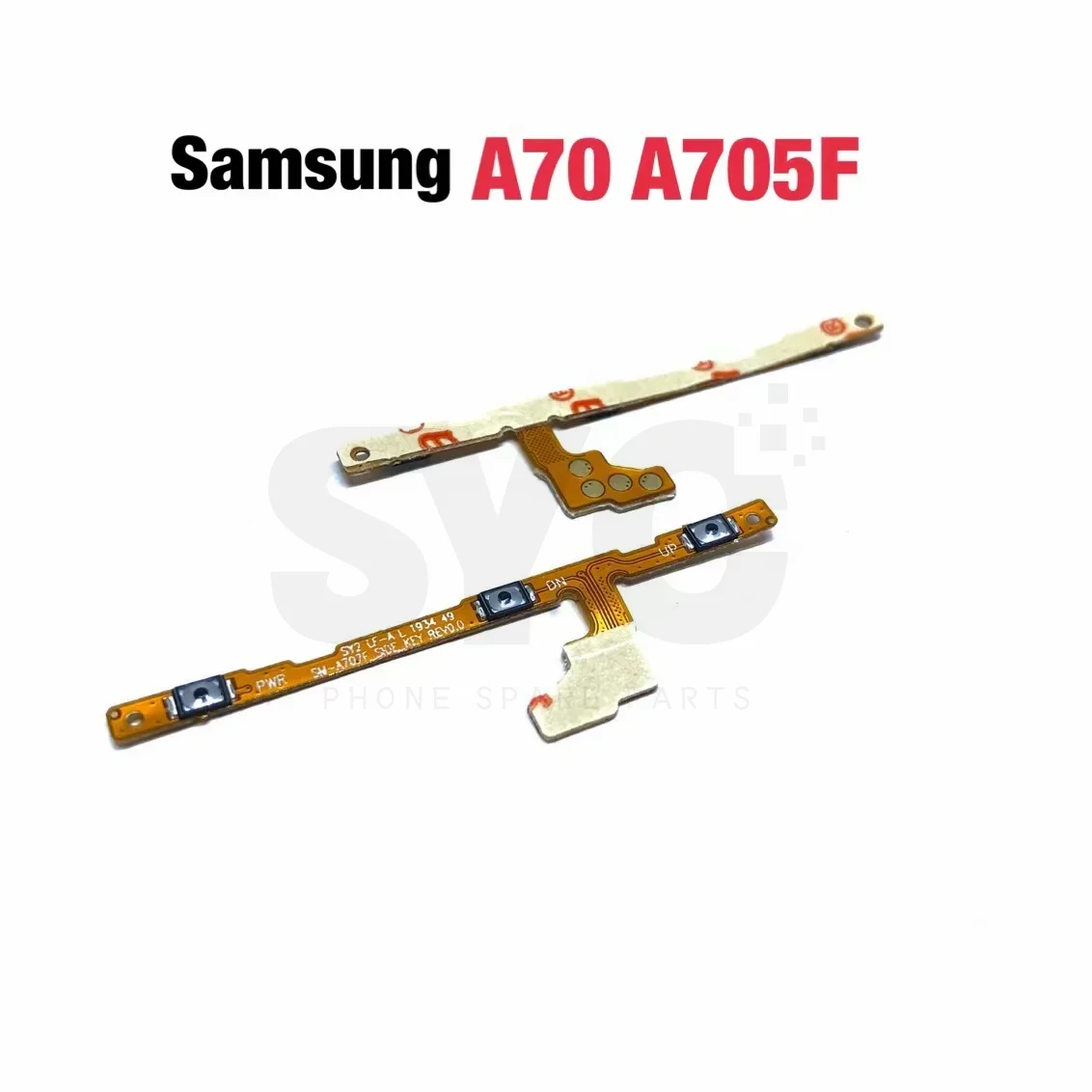 For Samsung A10 M10 A20 A30 A50 A70 A11 A21s A30s A50S A71 A02S A03S A02 Power On Off Volume Side Button Key Flex Cable