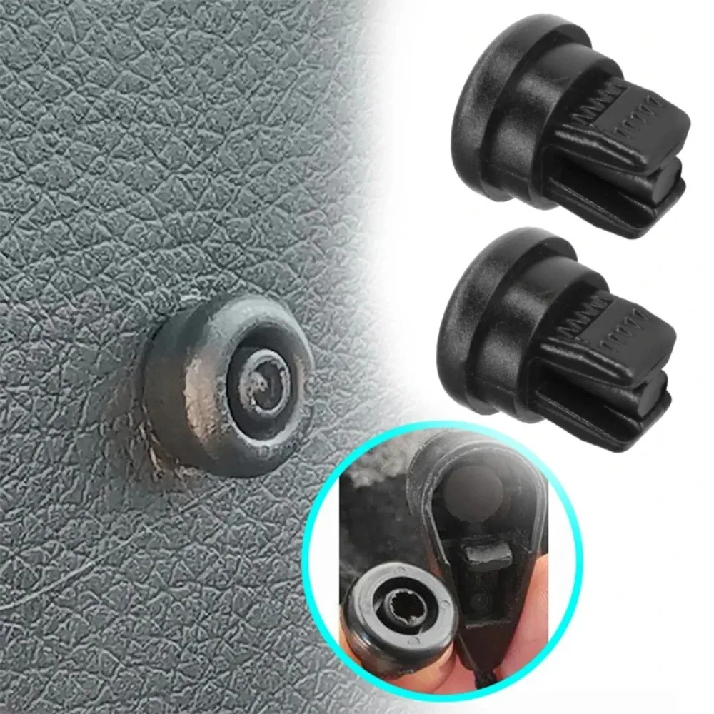 

2pcs 7705099001 Boot Trunk Parcel Shelf Strap Clips Black Plastic Car Mounting Hook Bracket for Renault Clio/Scenic/Laguna