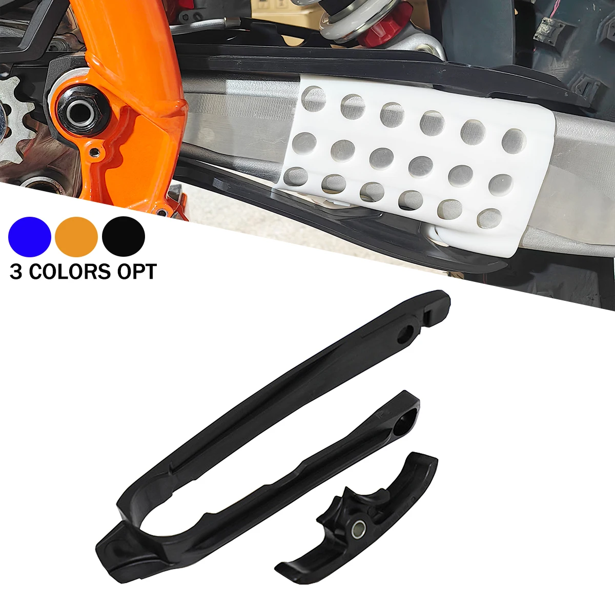Motorcycle Chain Slider Guard Swingarm Guide For KTM EXC EXC-F SX SX-F XC XCW XCF-W 125 150 250 300 350 450 500 2016–2020 2021