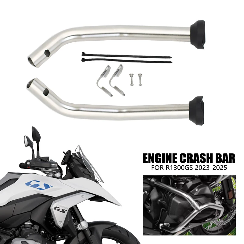 

Motorcycle Engine Crash Bar Bumper Frame Protection Reinforcements Bar Kit For BMW R1300GS R1300 GS R 1300 GS 2023 2024 2025