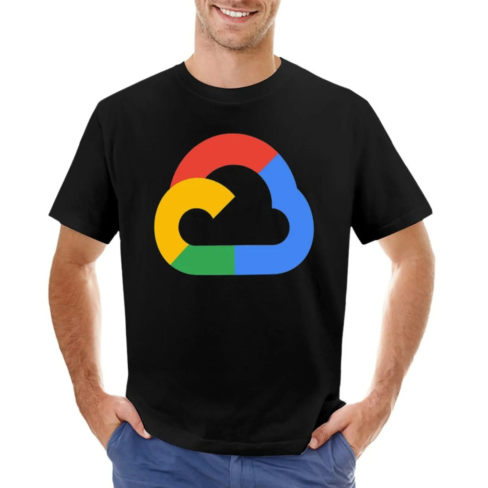 Google Cloud T-Shirt oversized graphic tee quick drying cheap stuff t shirts for men graphic