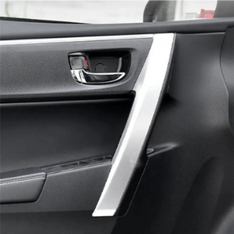 Superior-Car Left Front Inner Door Handle For Toyota Corolla LEVIN 2014-2018 Car Door Inner Armrest Cover