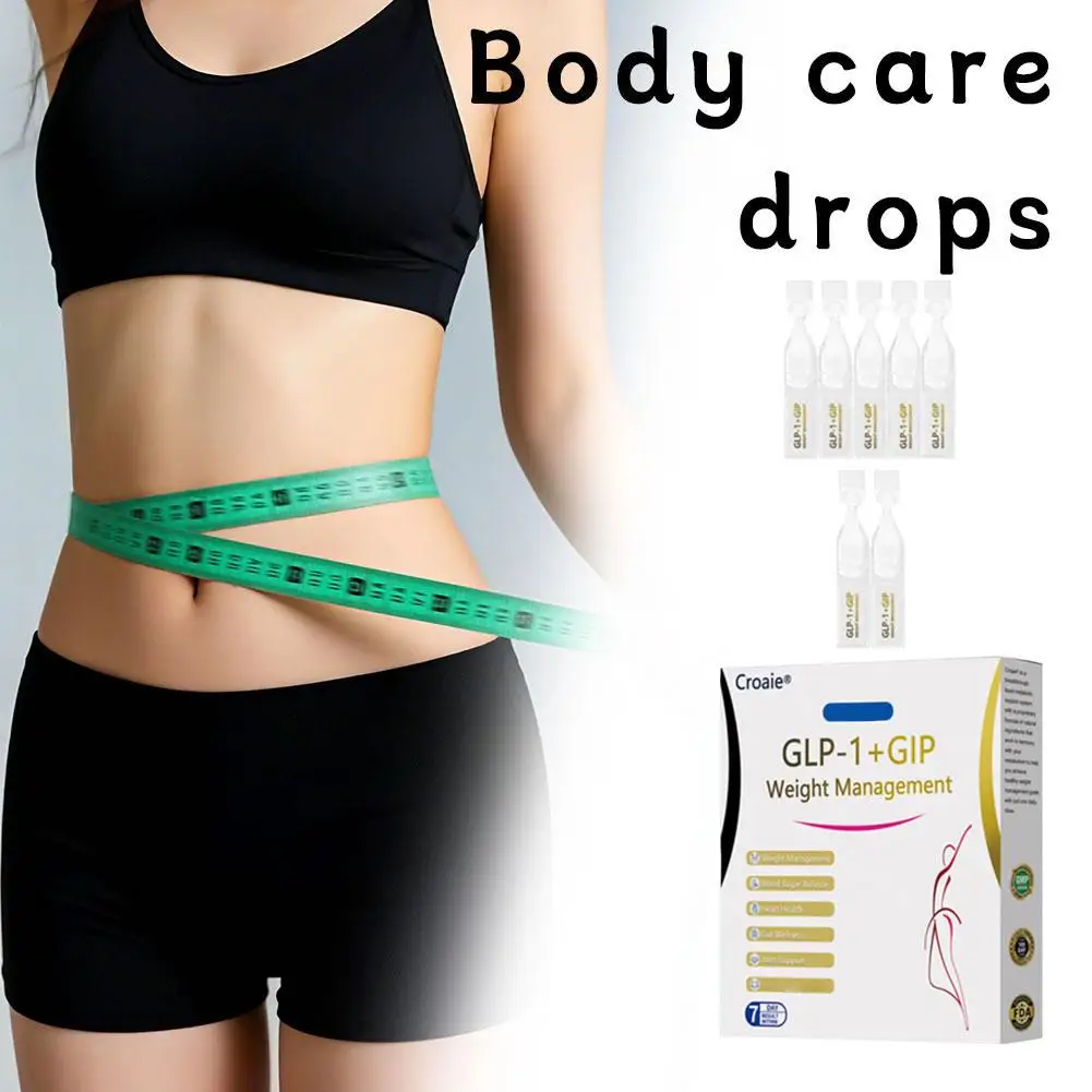 5/10/20PCS GLP-1+GLP Body Management Drops Daily Weight Control Blood Sugar Balance Nourishing Support Body Care Drops