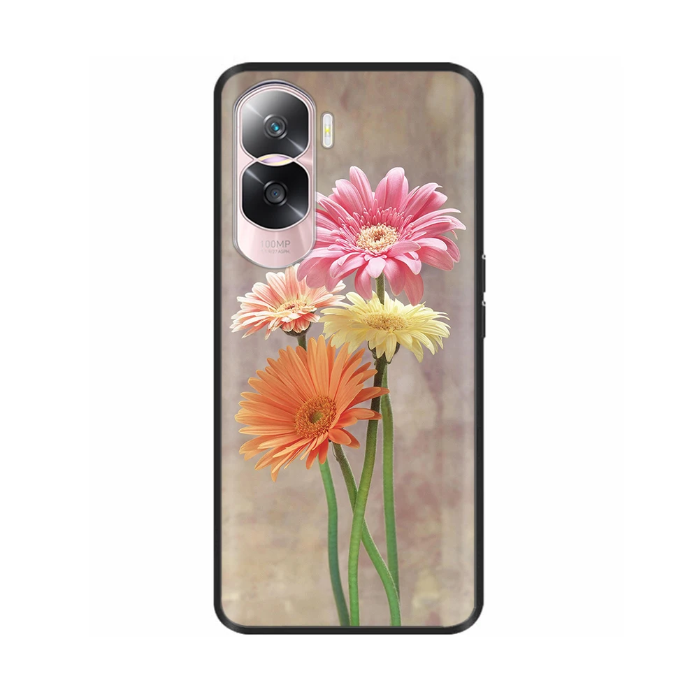 Black Silicone Case For Huawei Honor 90 lite Case Soft Cover for Huawei Honor 90 lite Honor90 Lite Shockproof Shell Cases Fundas image 4
