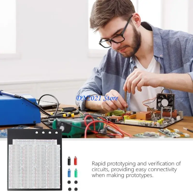 

F3KE Solderless Circuit Test Board With 3220 Holes For Engineering And Education