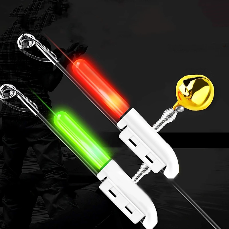 [SH] 1 ud. Palo luminoso LED impermeable para caña de pescar, flotador extraíble, luz de pesca nocturna, útil para pesca en roca, con batería.