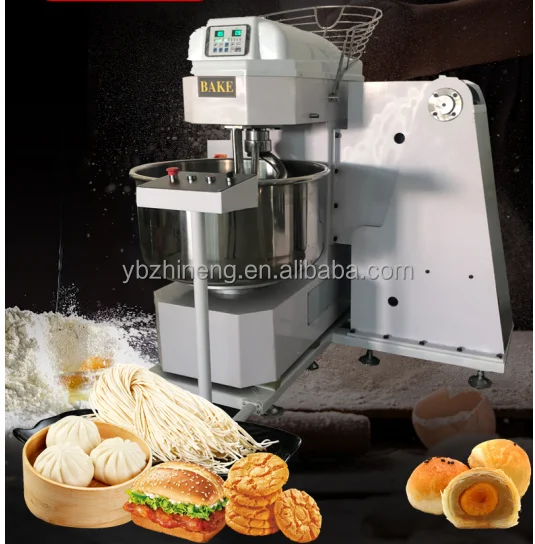 Large  250kg Industrial BAKE Tipping Flour Bread Dough Maker Spiral Mixer Machine for Bakery Factory Industry Kneader Mixer