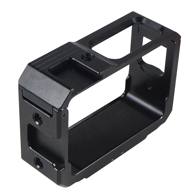 Aluminium-Schutzkäfig Rig 1/4 magnetischer Stativadapter Kaltschuhhalterung für Insta360 One R / RS Action-Kamera, erweiterter Rahmen – Detail 21