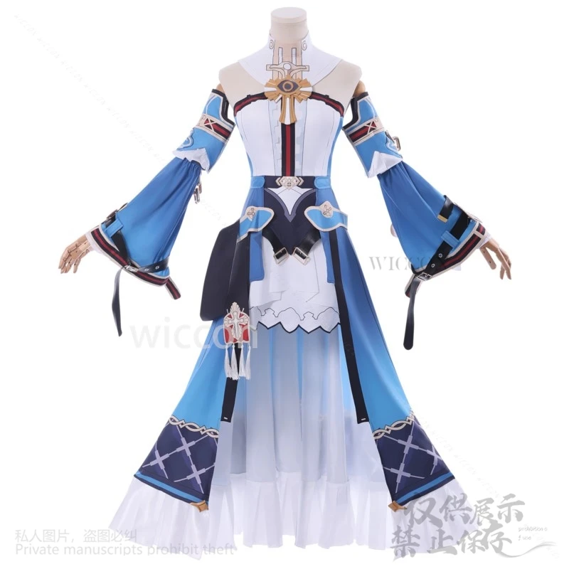 Theresa Apocalypse ssiGioco Anime Honkai Impact 3 Costume Sorella Costume Uniforme Parrucca per Ragazze Donna Cos Personalizzato
