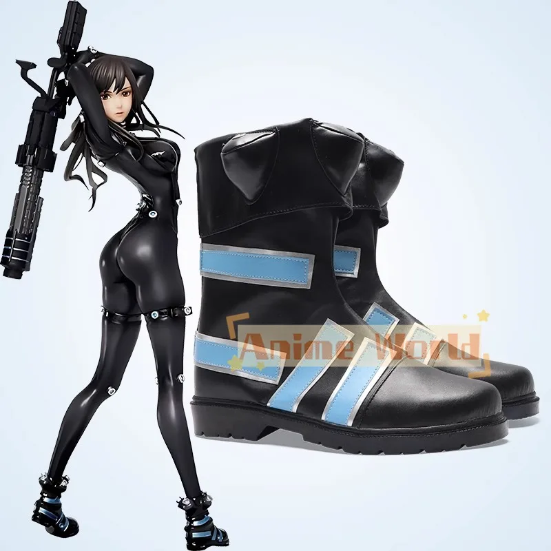 

JP Anime Film GANTZ O Kato Masaru Yamasaki Anzu Cosplay Shoes Props Boots Halloween Carnival Christmas Boots Custom Made