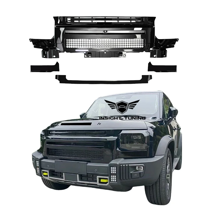 Offroad Exterior Accessories Car Front Grille For Chery Jetour Traveller T2 2023 2024 Grills